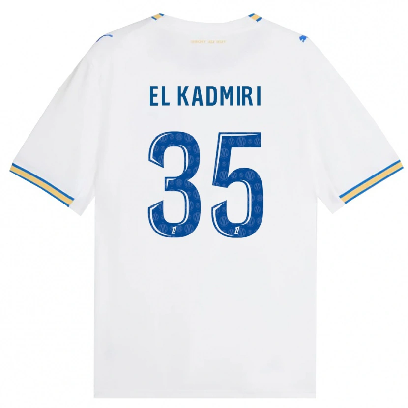 Danxen Dzieci Ugo Kadmiri #35 Niebieski Biały Domowa Koszulka 2026/27 Koszulki Klubowe