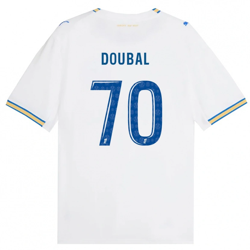 Danxen Dzieci Anis Doubal #70 Niebieski Biały Domowa Koszulka 2026/27 Koszulki Klubowe