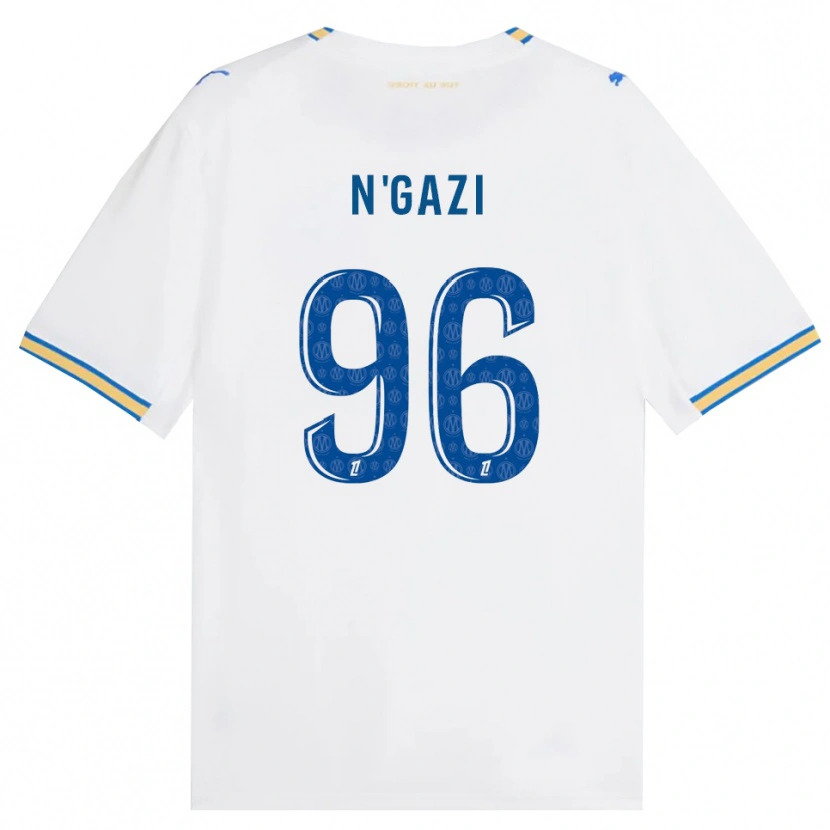Danxen Dzieci Chloé N'gazi #96 Niebieski Biały Domowa Koszulka 2026/27 Koszulki Klubowe