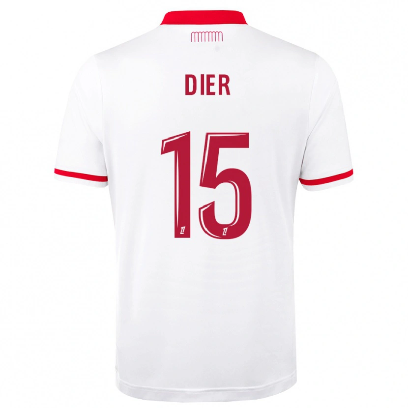 Danxen Dzieci Eric Dier #15 Czerwony Biały Domowa Koszulka 2026/27 Koszulki Klubowe