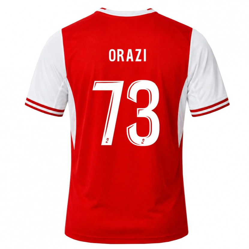 Danxen Dzieci Ike Orazi #73 Czerwony Biały Domowa Koszulka 2026/27 Koszulki Klubowe