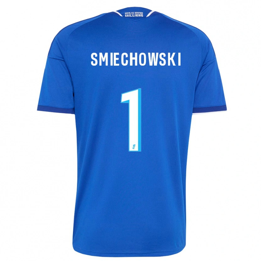 Danxen Dzieci Artur Smiechowski #1 Królewski Niebieski Biały Domowa Koszulka 2026/27 Koszulki Klubowe