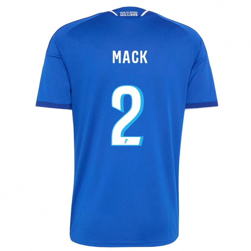 Danxen Dzieci Hugo Mack #2 Królewski Niebieski Biały Domowa Koszulka 2026/27 Koszulki Klubowe