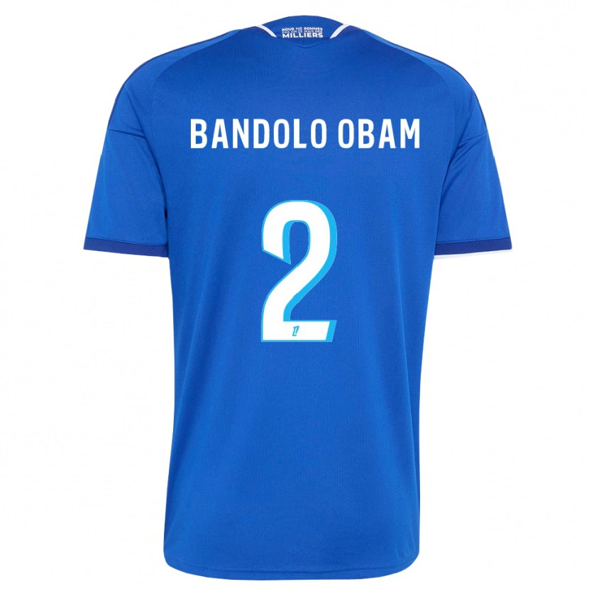 Danxen Dzieci Randy Bandolo Obam #2 Królewski Niebieski Biały Domowa Koszulka 2026/27 Koszulki Klubowe
