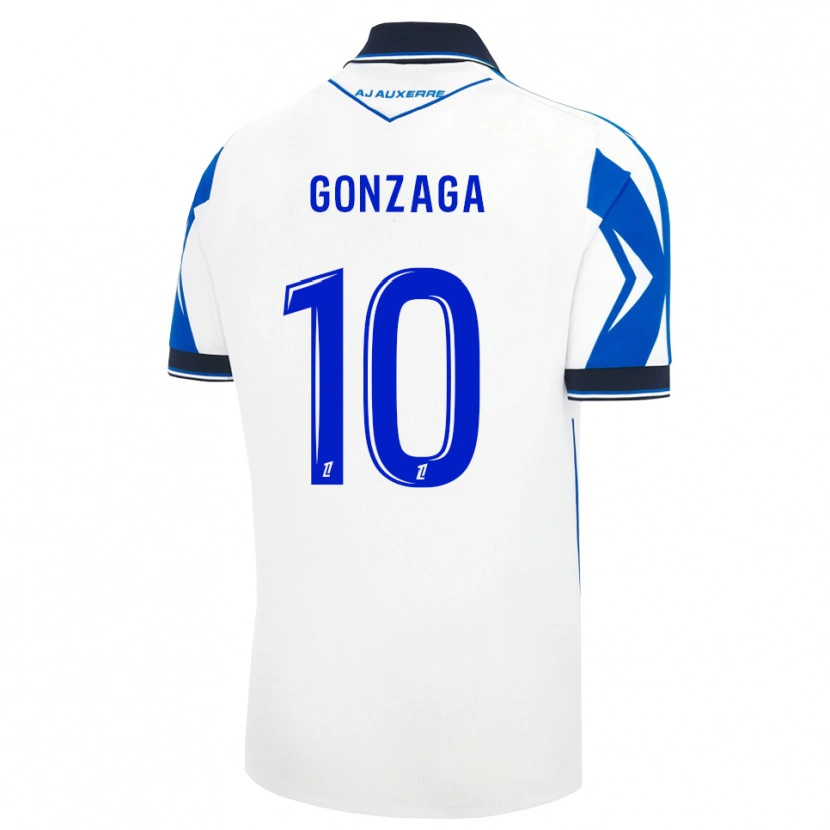 Danxen Dzieci Jamal Gonzaga #10 Czarny Biały Niebieski Domowa Koszulka 2026/27 Koszulki Klubowe