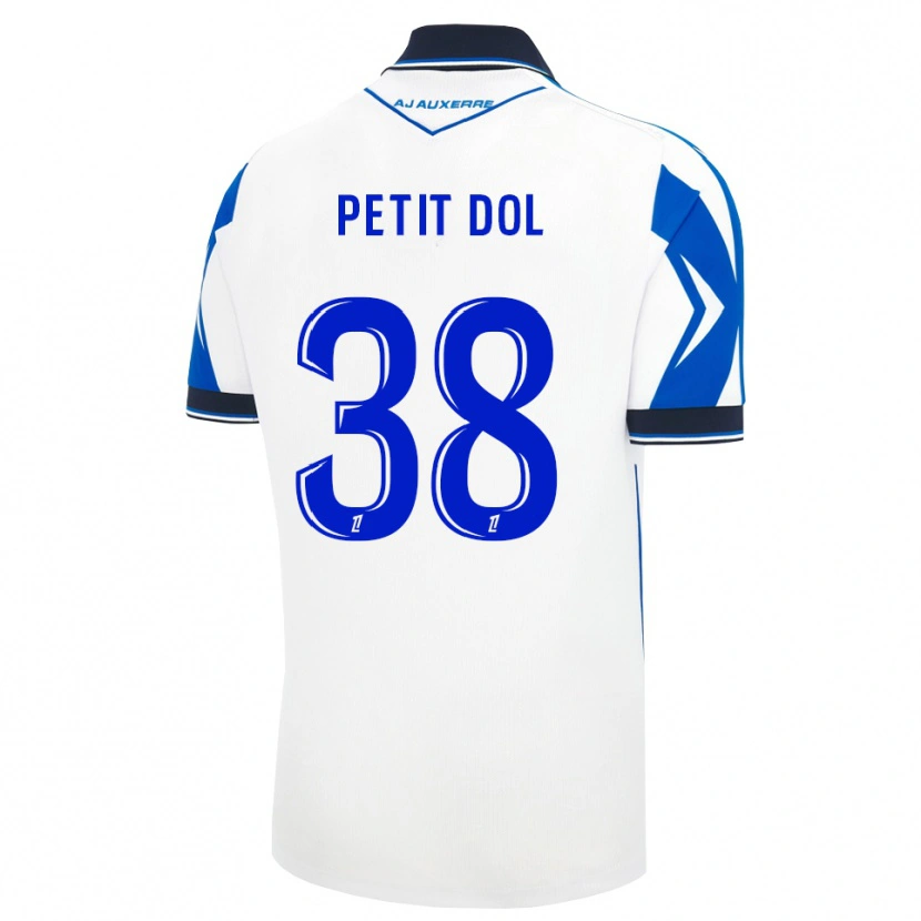 Danxen Dzieci Alvin Petit Dol #38 Czarny Biały Niebieski Domowa Koszulka 2026/27 Koszulki Klubowe