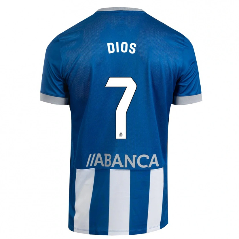 Danxen Dzieci Eva Dios #7 Niebieski Szary Biały Domowa Koszulka 2026/27 Koszulki Klubowe