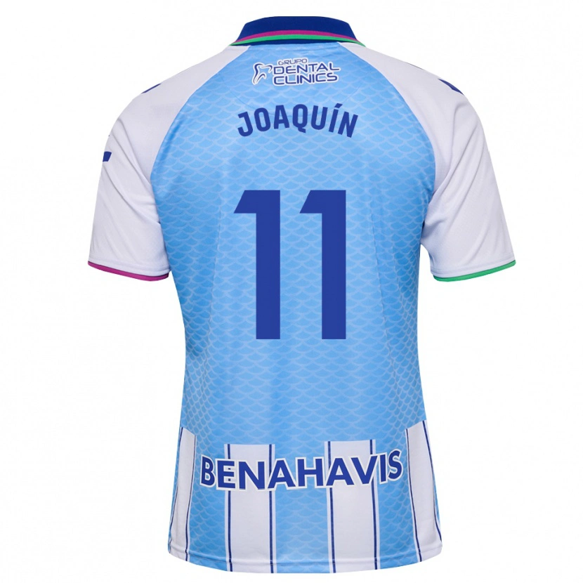Danxen Dzieci Joaquín Muñoz #11 Głęboki Błękitny Biały Domowa Koszulka 2026/27 Koszulki Klubowe