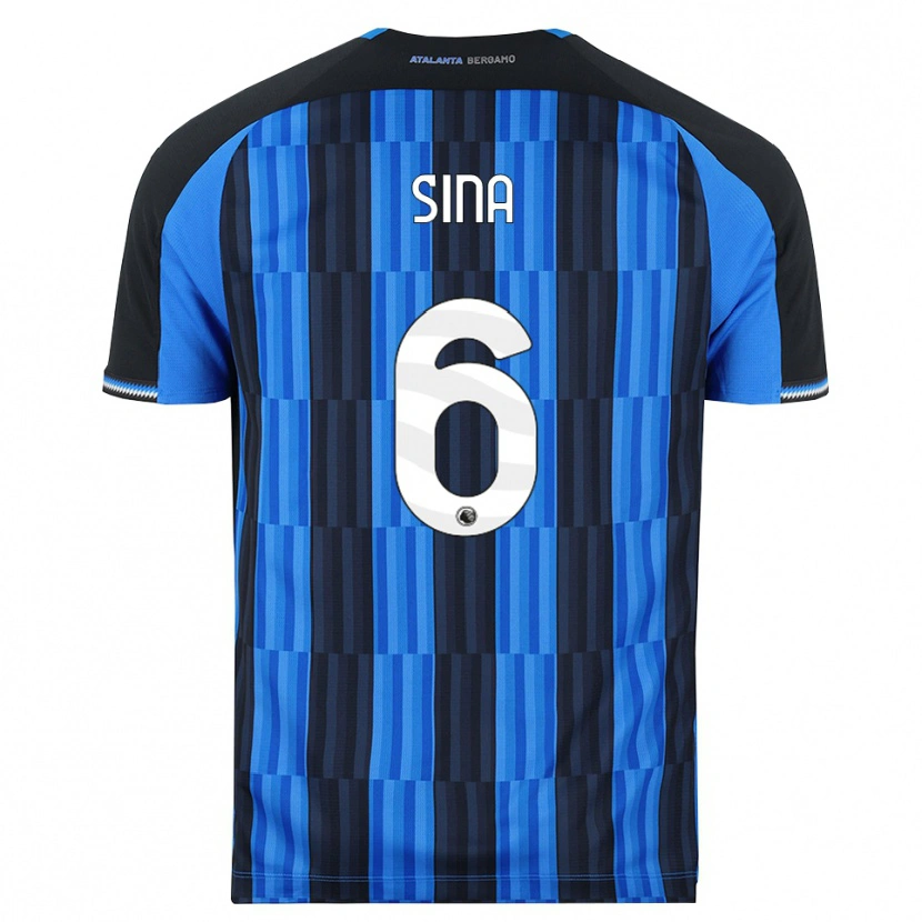 Danxen Dzieci Sebastian Sina #6 Niebieski Czarny Czerwony Domowa Koszulka 2026/27 Koszulki Klubowe