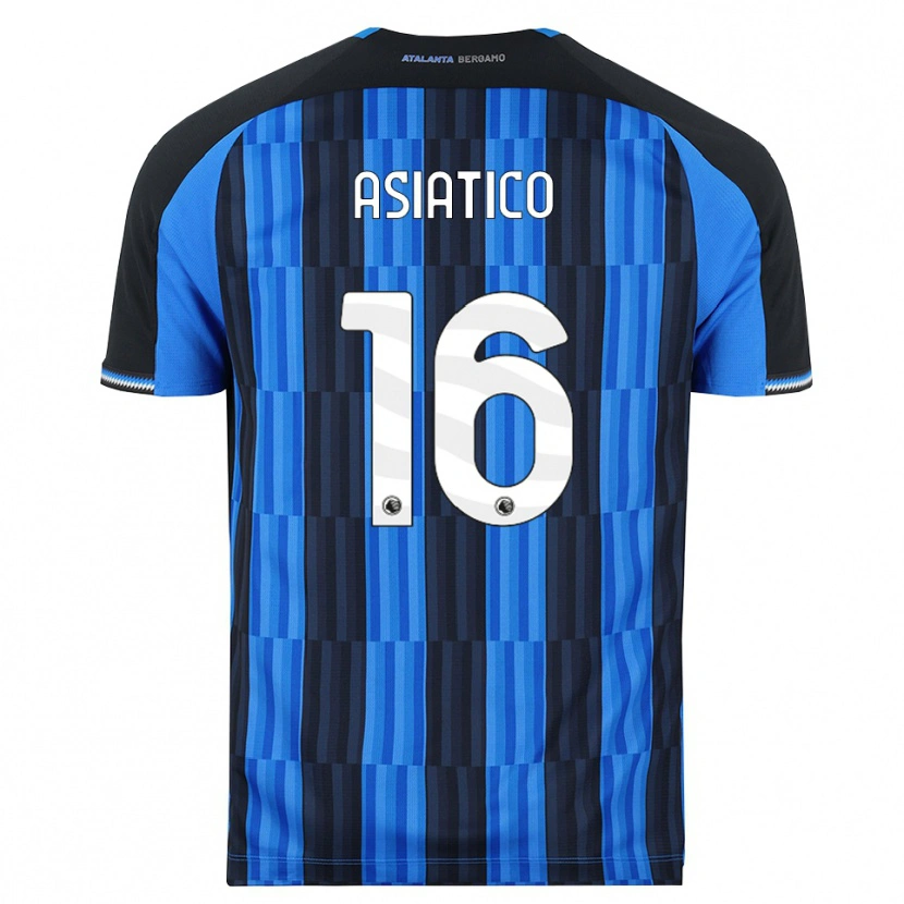 Danxen Dzieci Pietro Asiatico #16 Niebieski Czarny Czerwony Domowa Koszulka 2026/27 Koszulki Klubowe