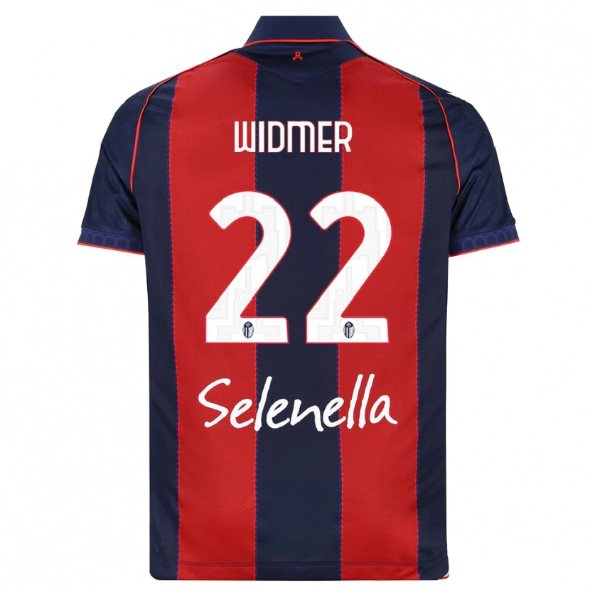 Danxen Dzieci Renato Widmer D’autilia #22 Królewski Niebieski Czerwony Biały Domowa Koszulka 2026/27 Koszulki Klubowe