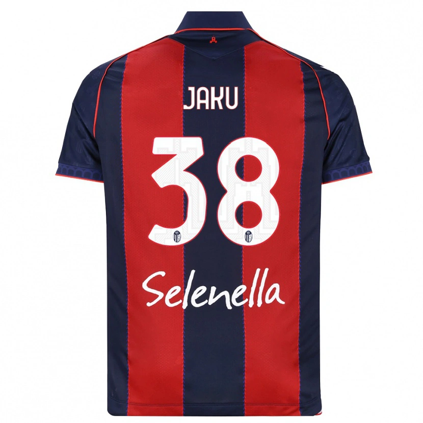 Danxen Dzieci Jordi Jaku #38 Królewski Niebieski Czerwony Biały Domowa Koszulka 2026/27 Koszulki Klubowe