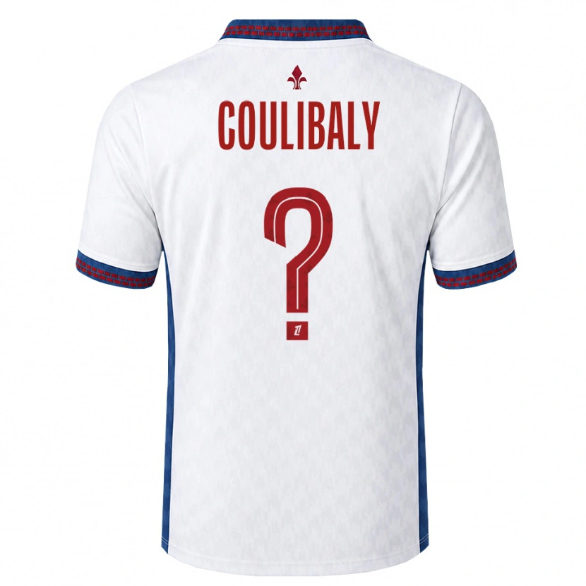 Danxen Dzieci Bilal Coulibaly #0 Czerwony Biały Niebieski Wyjazdowa Koszulka 2026/27 Koszulki Klubowe