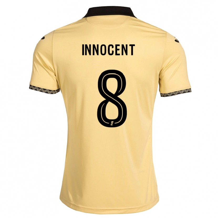 Danxen Dzieci Bonke Innocent #8 Navajowhite Czarny Wyjazdowa Koszulka 2026/27 Koszulki Klubowe