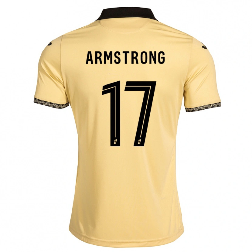 Danxen Dzieci Desmond Armstrong #17 Navajowhite Czarny Wyjazdowa Koszulka 2026/27 Koszulki Klubowe