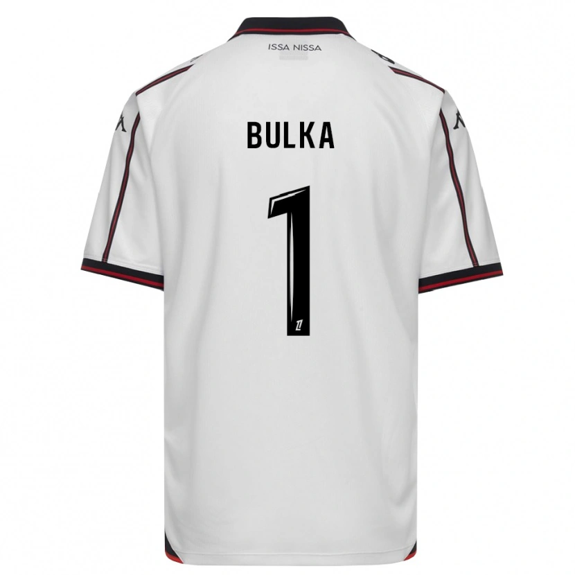 Danxen Dzieci Marcin Bulka #1 Czarny Biały Wyjazdowa Koszulka 2026/27 Koszulki Klubowe