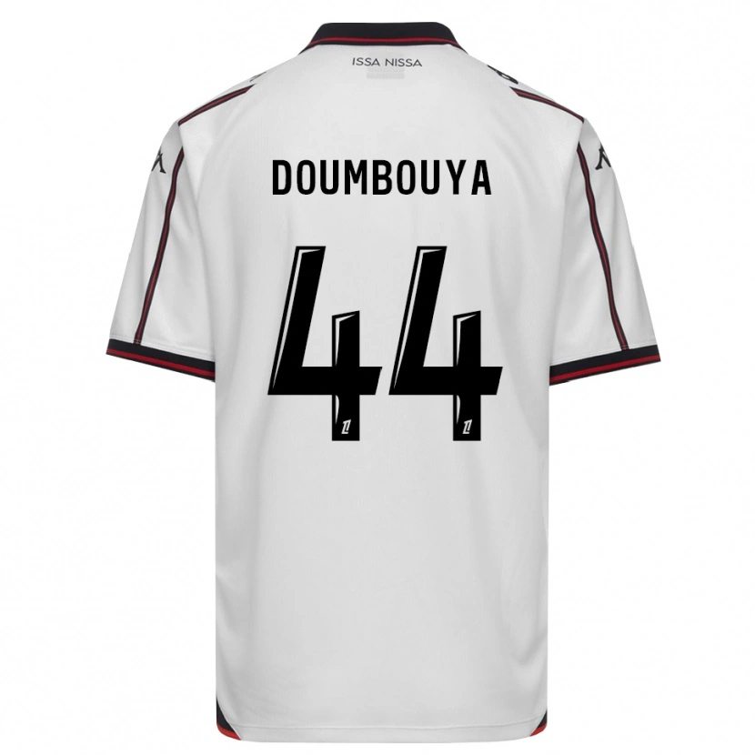 Danxen Dzieci Amidou Doumbouya #44 Czarny Biały Wyjazdowa Koszulka 2026/27 Koszulki Klubowe