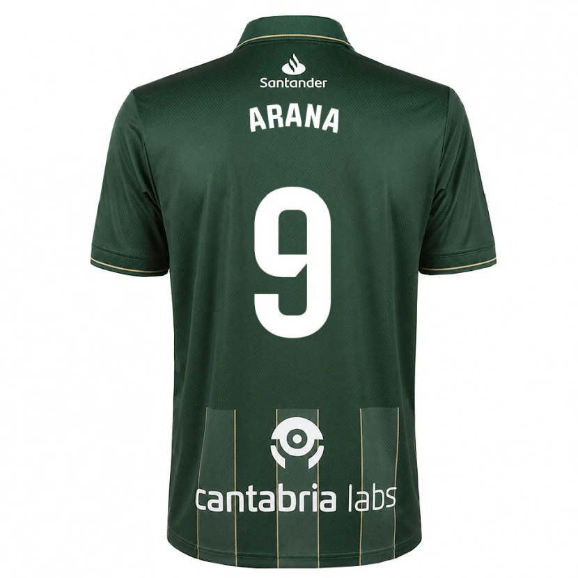 Danxen Dzieci Juan Carlos Arana #9 Ciemnoszary Szary Biały Wyjazdowa Koszulka 2026/27 Koszulki Klubowe