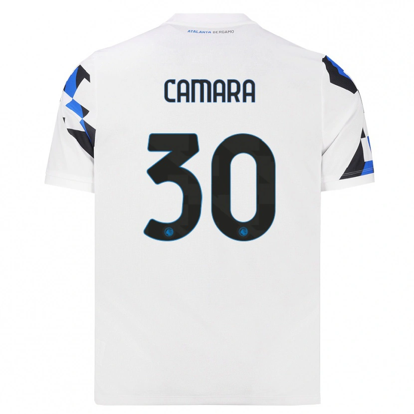Danxen Dzieci Henry Camara #30 Biały Czerwony Niebieski Wyjazdowa Koszulka 2026/27 Koszulki Klubowe