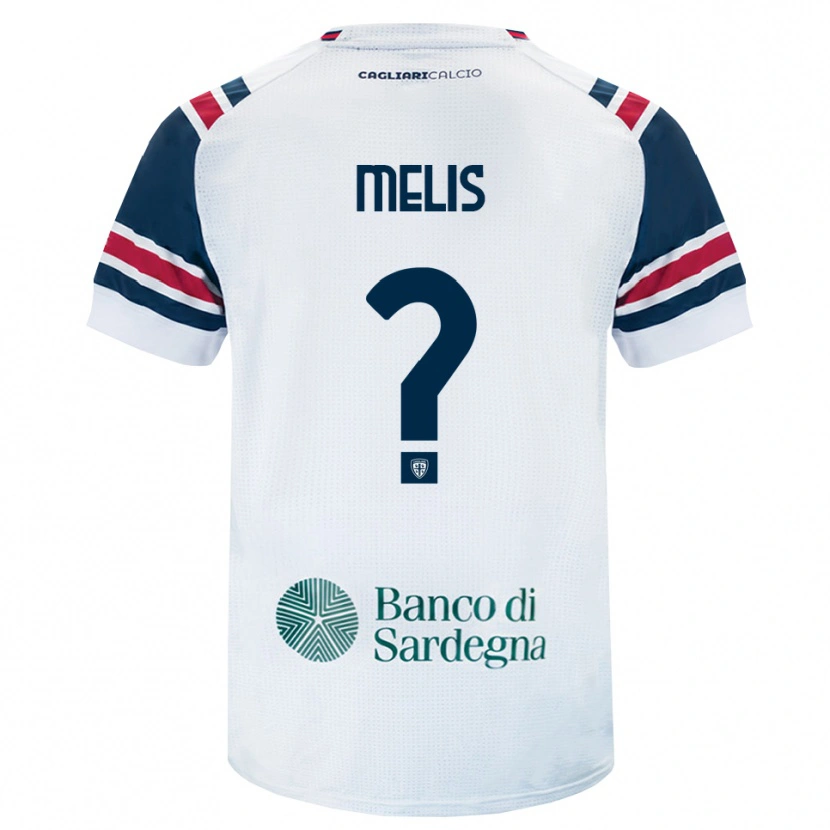 Danxen Dzieci Gabriele Melis #0 Biały Czerwony Zielony Wyjazdowa Koszulka 2026/27 Koszulki Klubowe