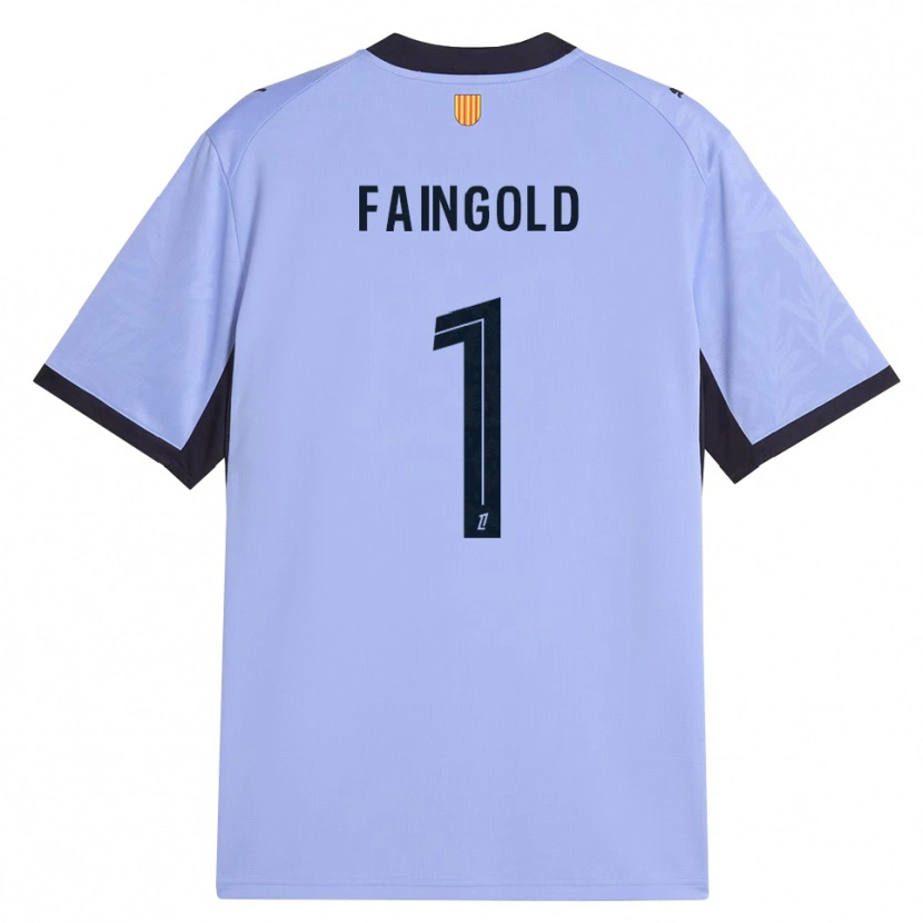 Danxen Dzieci Abbie Faingold #1 Lawendowy Czarny Trzeci Komplet Koszulka 2026/27 Koszulki Klubowe