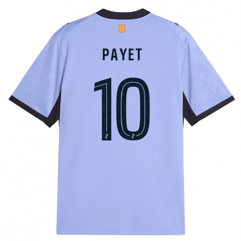Danxen Dzieci Dimitri Payet #10 Lawendowy Czarny Trzeci Komplet Koszulka 2026/27 Koszulki Klubowe