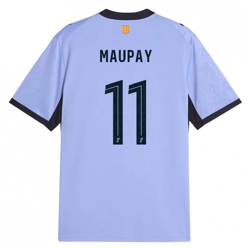 Danxen Dzieci Neal Maupay #11 Lawendowy Czarny Trzeci Komplet Koszulka 2026/27 Koszulki Klubowe
