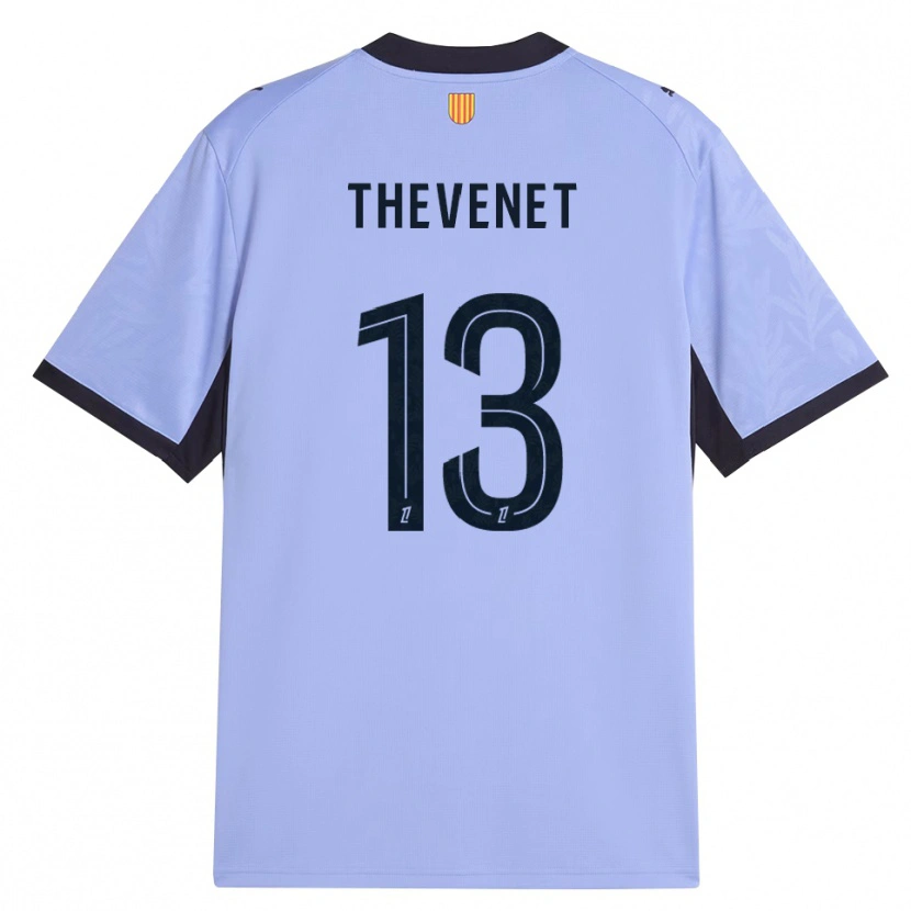 Danxen Dzieci Maxence Thevenet #13 Lawendowy Czarny Trzeci Komplet Koszulka 2026/27 Koszulki Klubowe