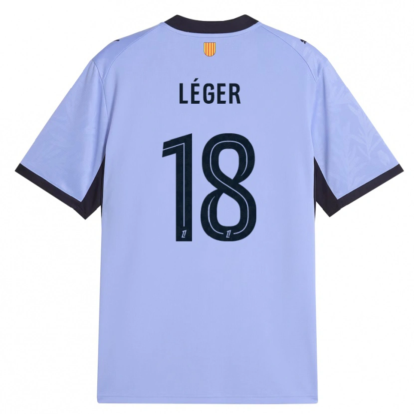 Danxen Dzieci Marie-Charlotte Léger #18 Lawendowy Czarny Trzeci Komplet Koszulka 2026/27 Koszulki Klubowe