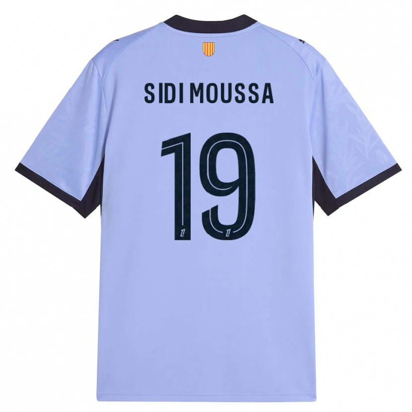 Danxen Dzieci Salima Sidi Moussa #19 Lawendowy Czarny Trzeci Komplet Koszulka 2026/27 Koszulki Klubowe