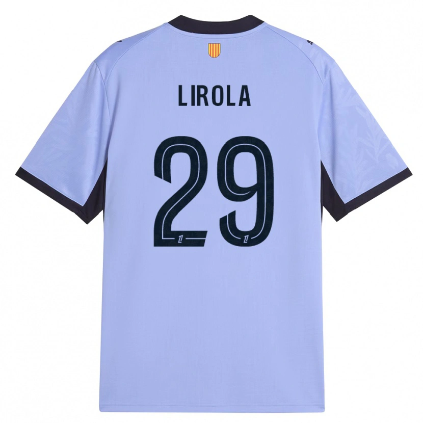 Danxen Dzieci Pol Lirola #29 Lawendowy Czarny Trzeci Komplet Koszulka 2026/27 Koszulki Klubowe