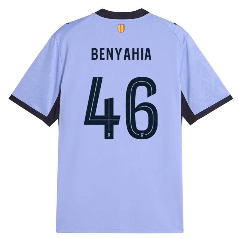 Danxen Dzieci Aylan Benyahia-Tani #46 Lawendowy Czarny Trzeci Komplet Koszulka 2026/27 Koszulki Klubowe