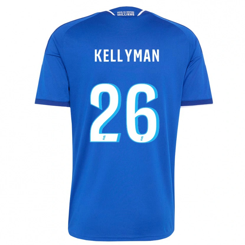 Danxen Męski Omari Kellyman #26 Królewski Niebieski Biały Domowa Koszulka 2026/27 Koszulki Klubowe