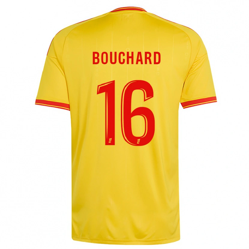 Danxen Męski Ambre Bouchard #16 Złoty Pomarańczowy Czerwony Domowa Koszulka 2026/27 Koszulki Klubowe