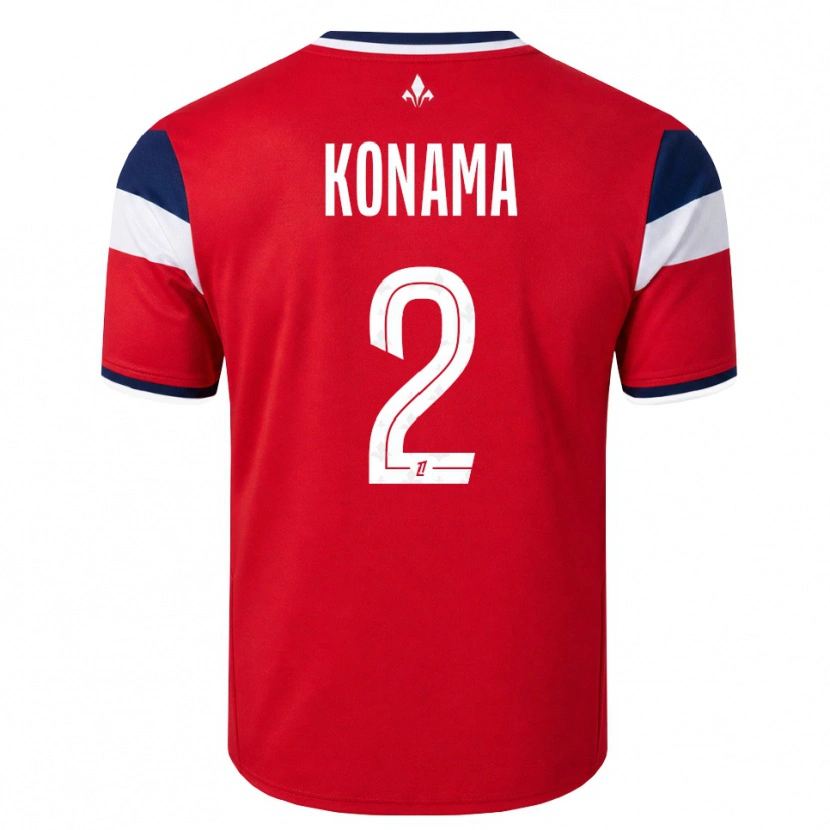 Danxen Męski Owen Konama #2 Czerwony Biały Królewski Niebieski Domowa Koszulka 2026/27 Koszulki Klubowe