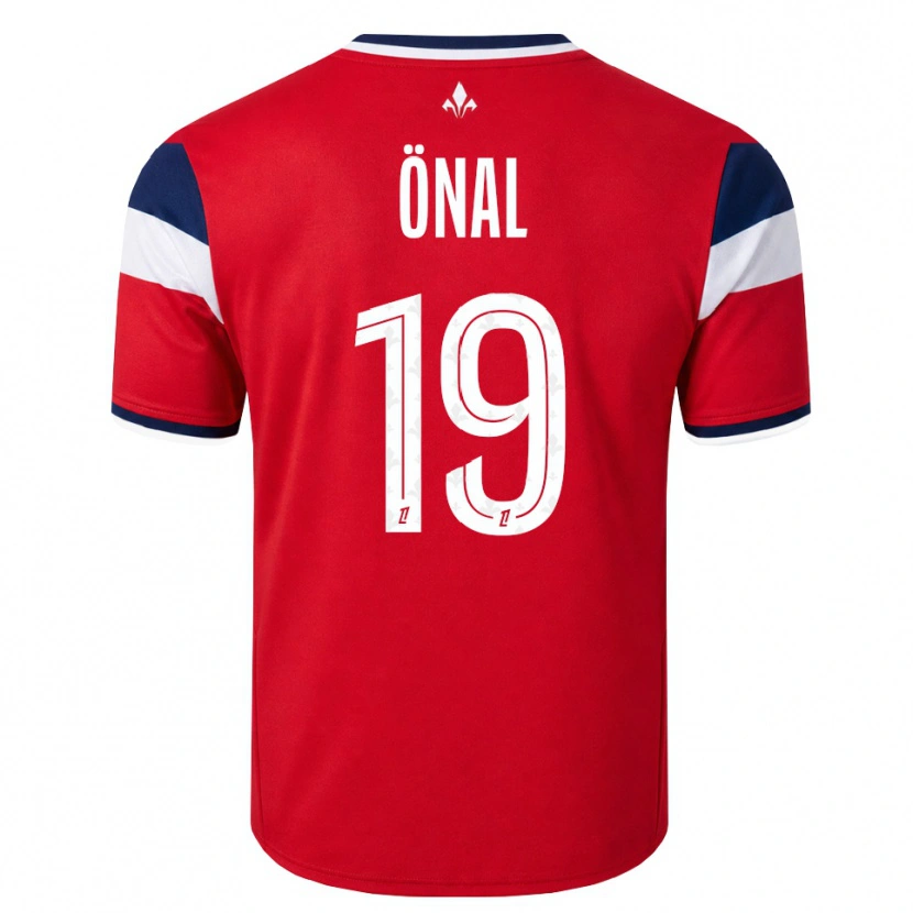 Danxen Męski Başar Önal #19 Czerwony Biały Królewski Niebieski Domowa Koszulka 2026/27 Koszulki Klubowe