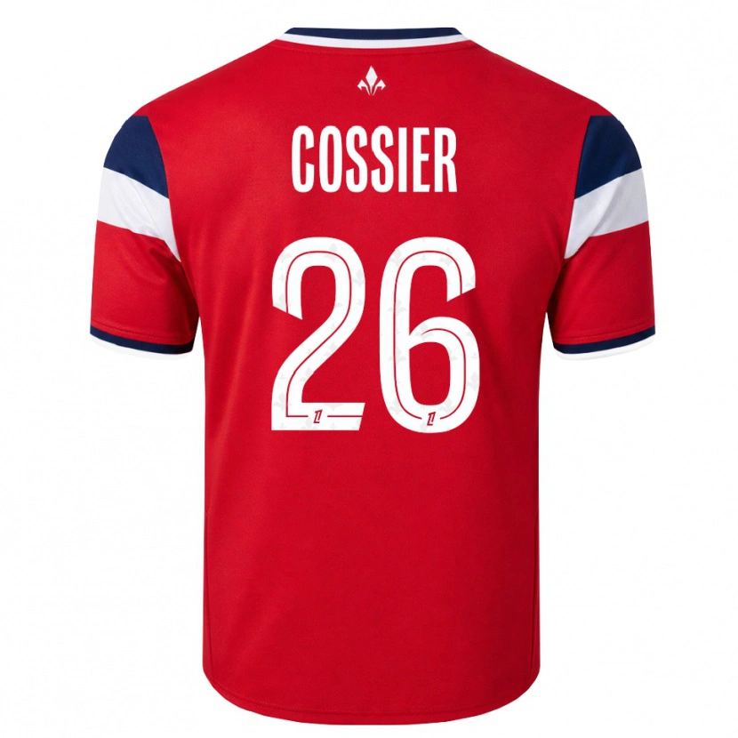 Danxen Męski Isaac Cossier #26 Czerwony Biały Królewski Niebieski Domowa Koszulka 2026/27 Koszulki Klubowe