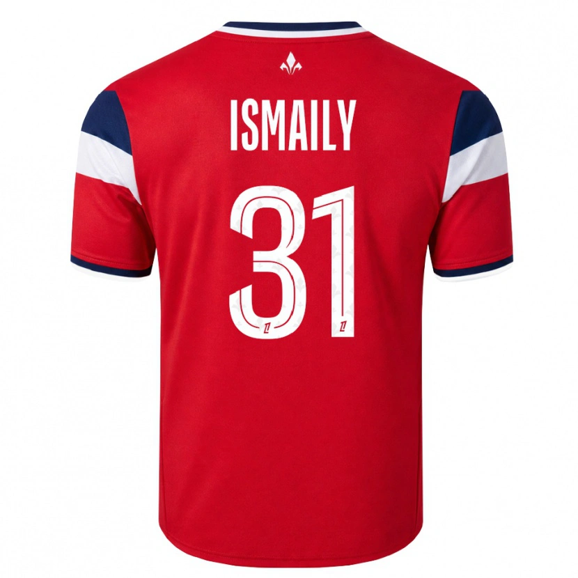 Danxen Męski Ismaily #31 Czerwony Biały Królewski Niebieski Domowa Koszulka 2026/27 Koszulki Klubowe
