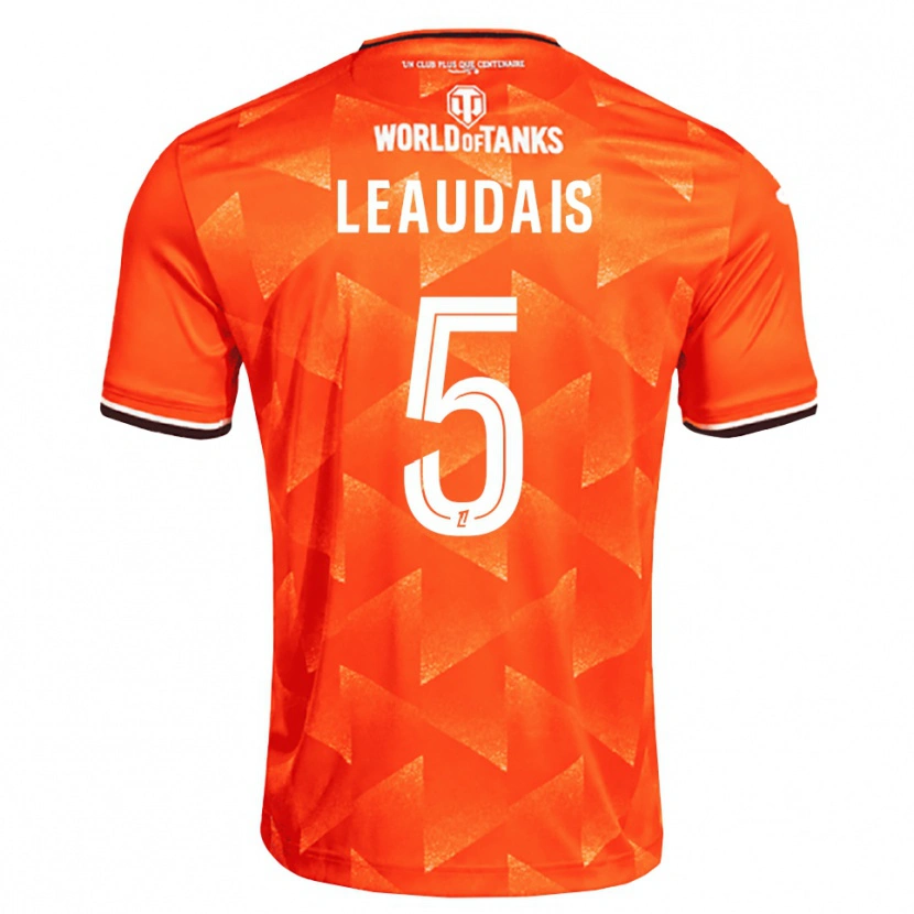 Danxen Męski Lucas Leaudais #5 Pomarańczowy Biały Czarny Domowa Koszulka 2026/27 Koszulki Klubowe