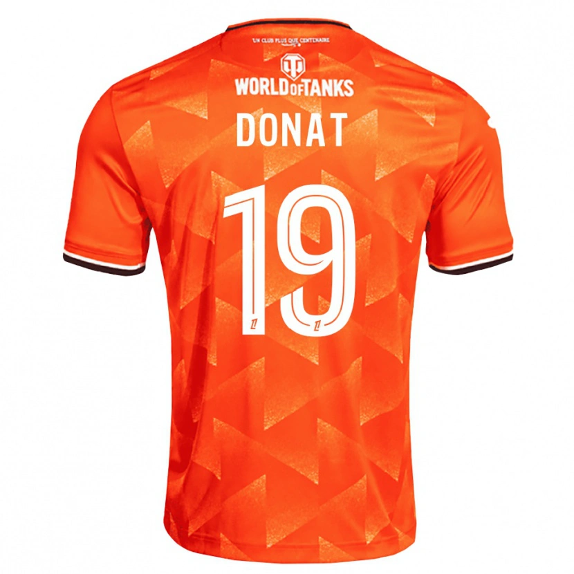 Danxen Męski Noa Donat #19 Pomarańczowy Biały Czarny Domowa Koszulka 2026/27 Koszulki Klubowe