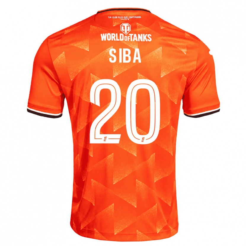 Danxen Męski Stevan Siba #20 Pomarańczowy Biały Czarny Domowa Koszulka 2026/27 Koszulki Klubowe