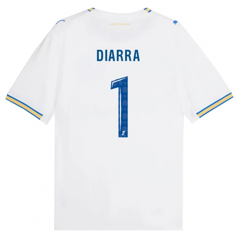 Danxen Męski Cheick Diarra #1 Niebieski Biały Domowa Koszulka 2026/27 Koszulki Klubowe