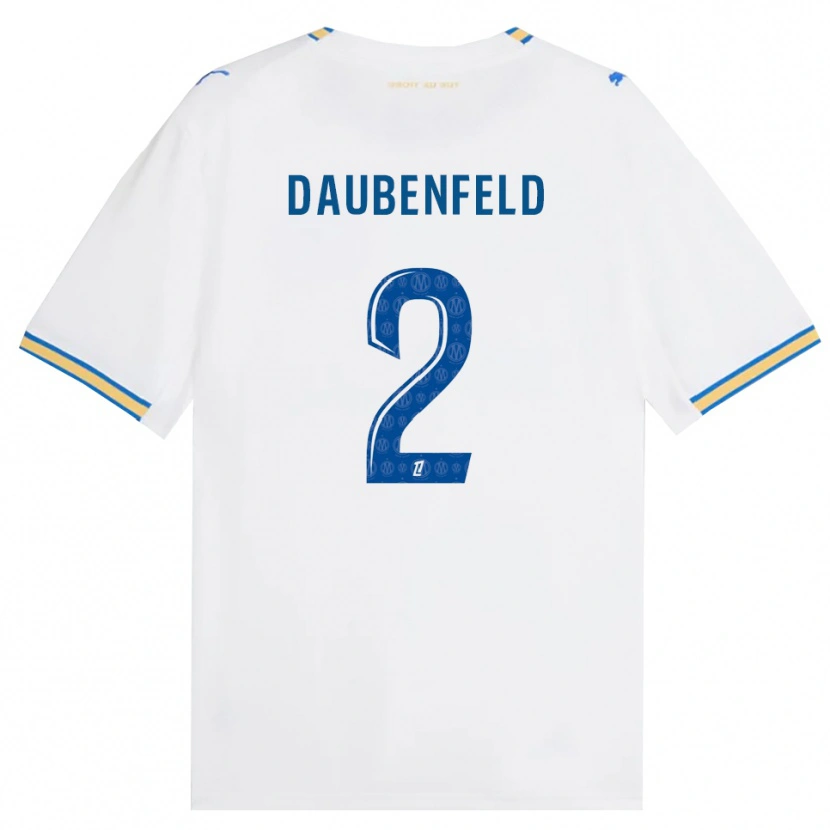 Danxen Męski Lucas Daubenfeld #2 Niebieski Biały Domowa Koszulka 2026/27 Koszulki Klubowe
