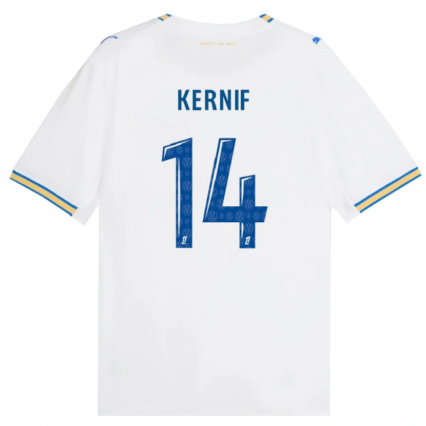 Danxen Męski Amir Kernif #14 Niebieski Biały Domowa Koszulka 2026/27 Koszulki Klubowe