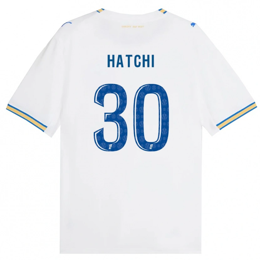 Danxen Męski Anaïs Hatchi #30 Niebieski Biały Domowa Koszulka 2026/27 Koszulki Klubowe