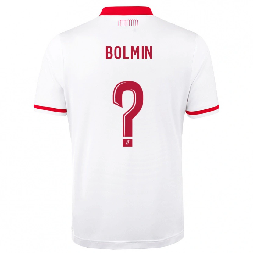 Danxen Męski Winsley Bolmin #0 Czerwony Biały Domowa Koszulka 2026/27 Koszulki Klubowe