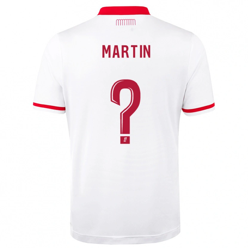 Danxen Męski Logan Martin #0 Czerwony Biały Domowa Koszulka 2026/27 Koszulki Klubowe