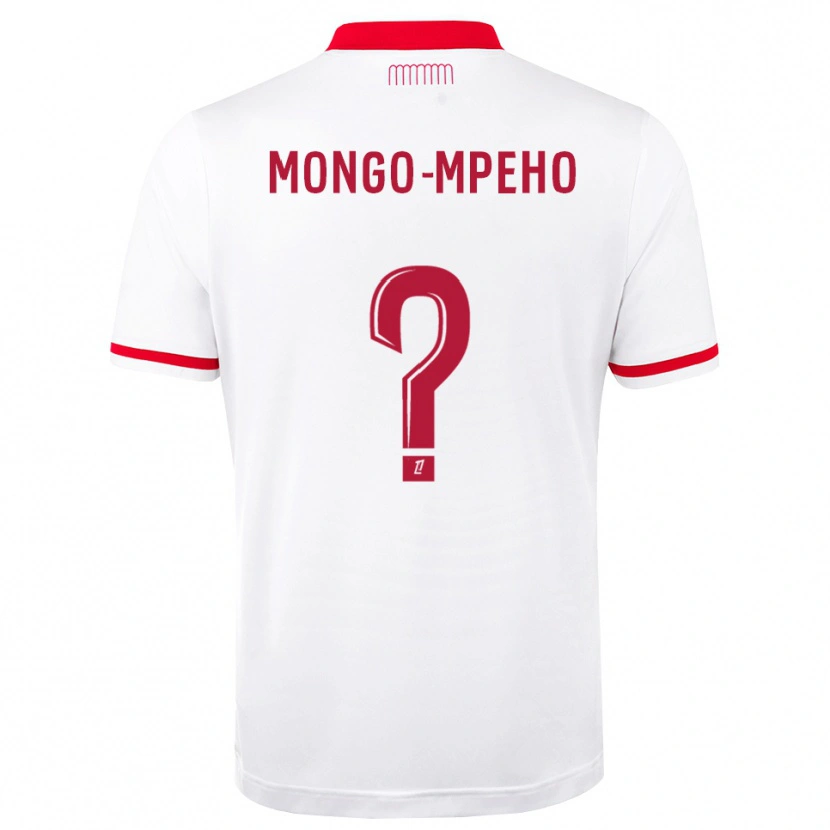 Danxen Męski Djordan Mongo-Mpeho #0 Czerwony Biały Domowa Koszulka 2026/27 Koszulki Klubowe