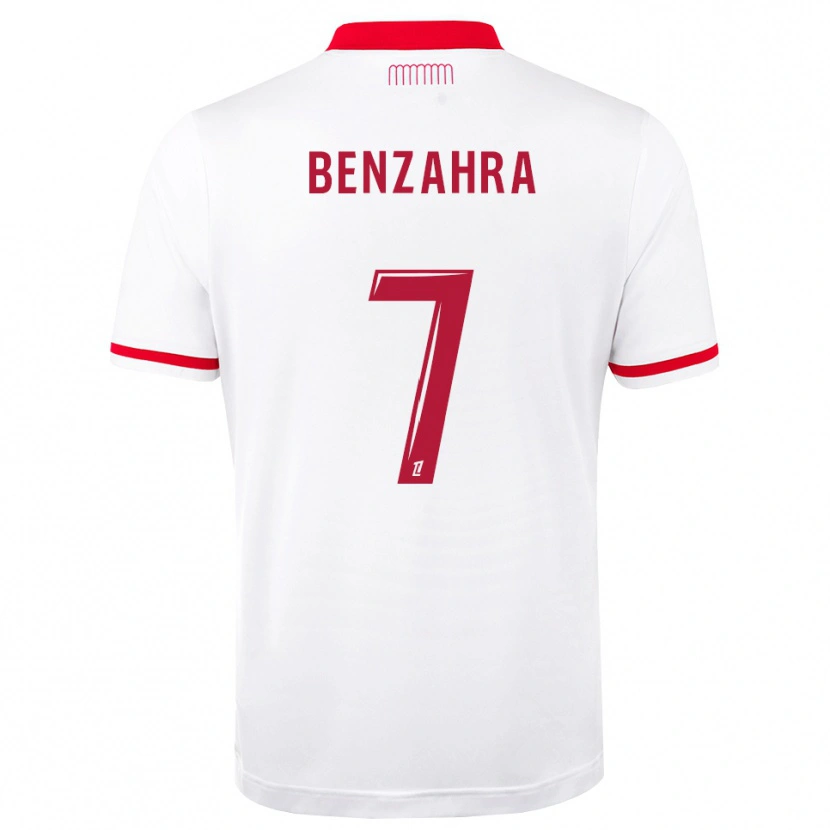Danxen Męski Safouane Benzahra #7 Czerwony Biały Domowa Koszulka 2026/27 Koszulki Klubowe