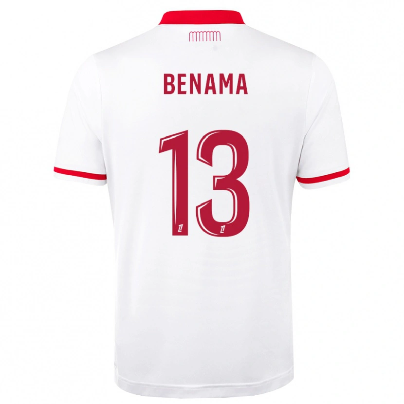 Danxen Męski Mayssam Benama #13 Czerwony Biały Domowa Koszulka 2026/27 Koszulki Klubowe